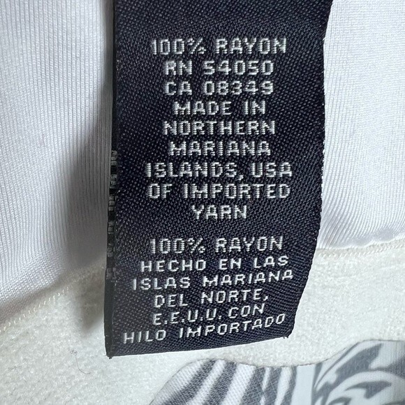 Jones New York Signature Collection black and white halter midi dress size large - Picture 6 of 6